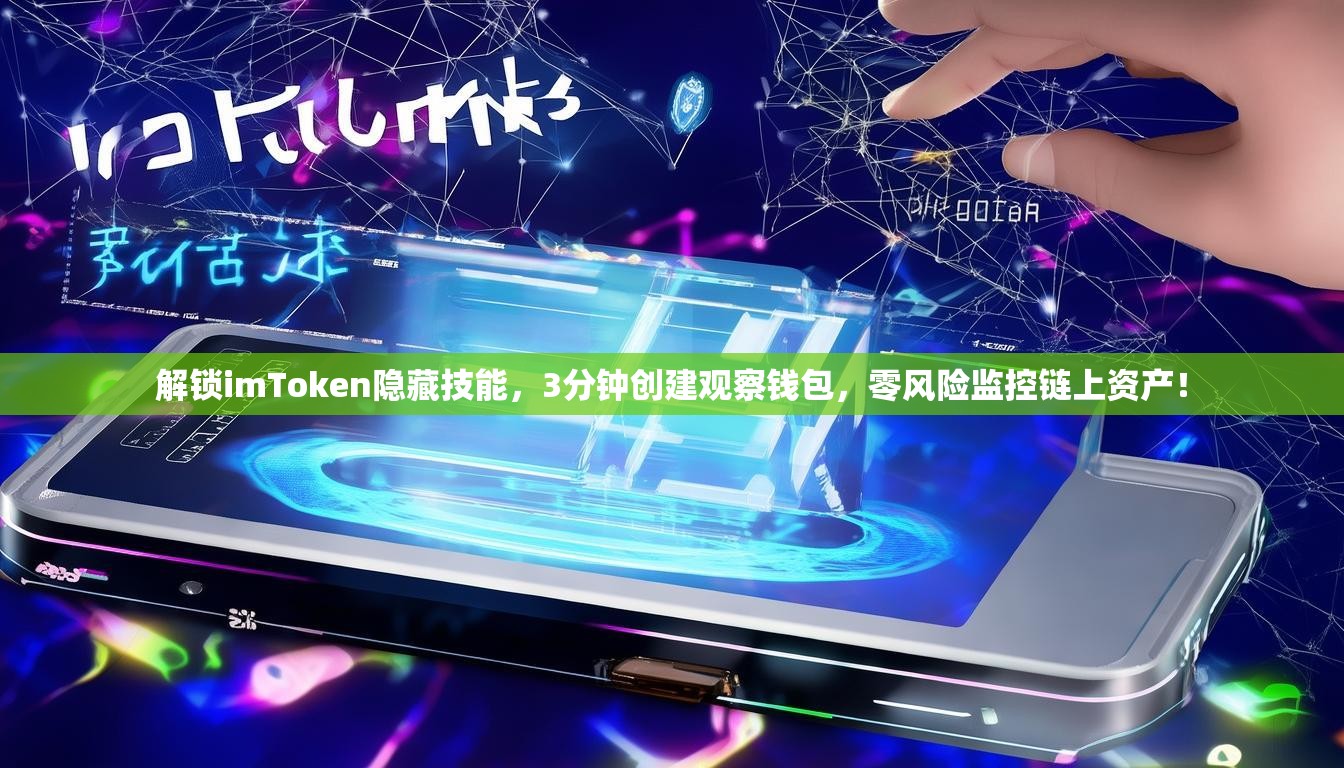 解锁imToken隐藏技能，3分钟创建观察钱包，零风险监控链上资产！