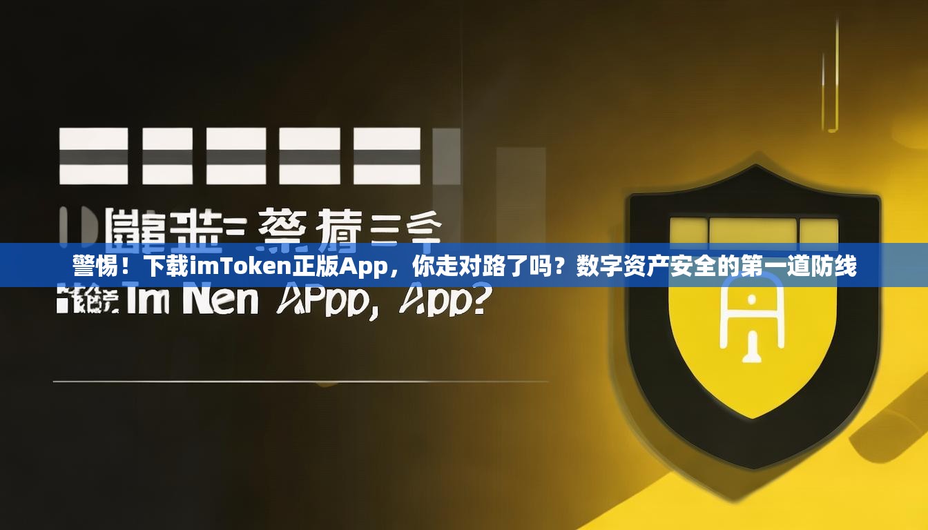 警惕！下载imToken正版App，你走对路了吗？数字资产安全的第一道防线