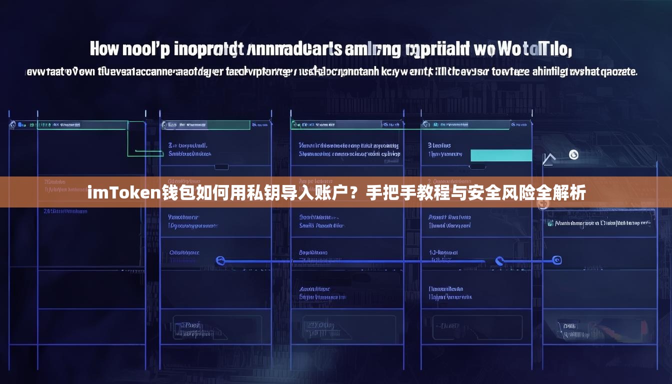 imToken钱包如何用私钥导入账户？手把手教程与安全风险全解析