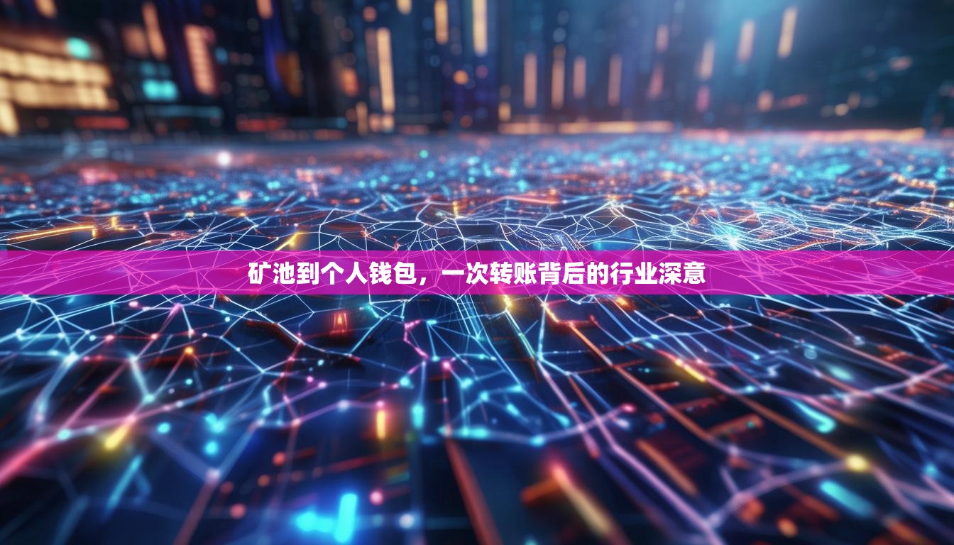 矿池到个人钱包，一次转账背后的行业深意