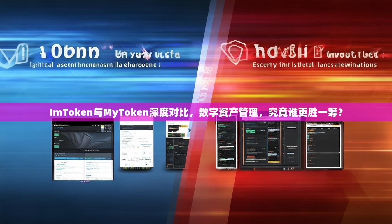 ImToken与MyToken深度对比，数字资产管理，究竟谁更胜一筹？