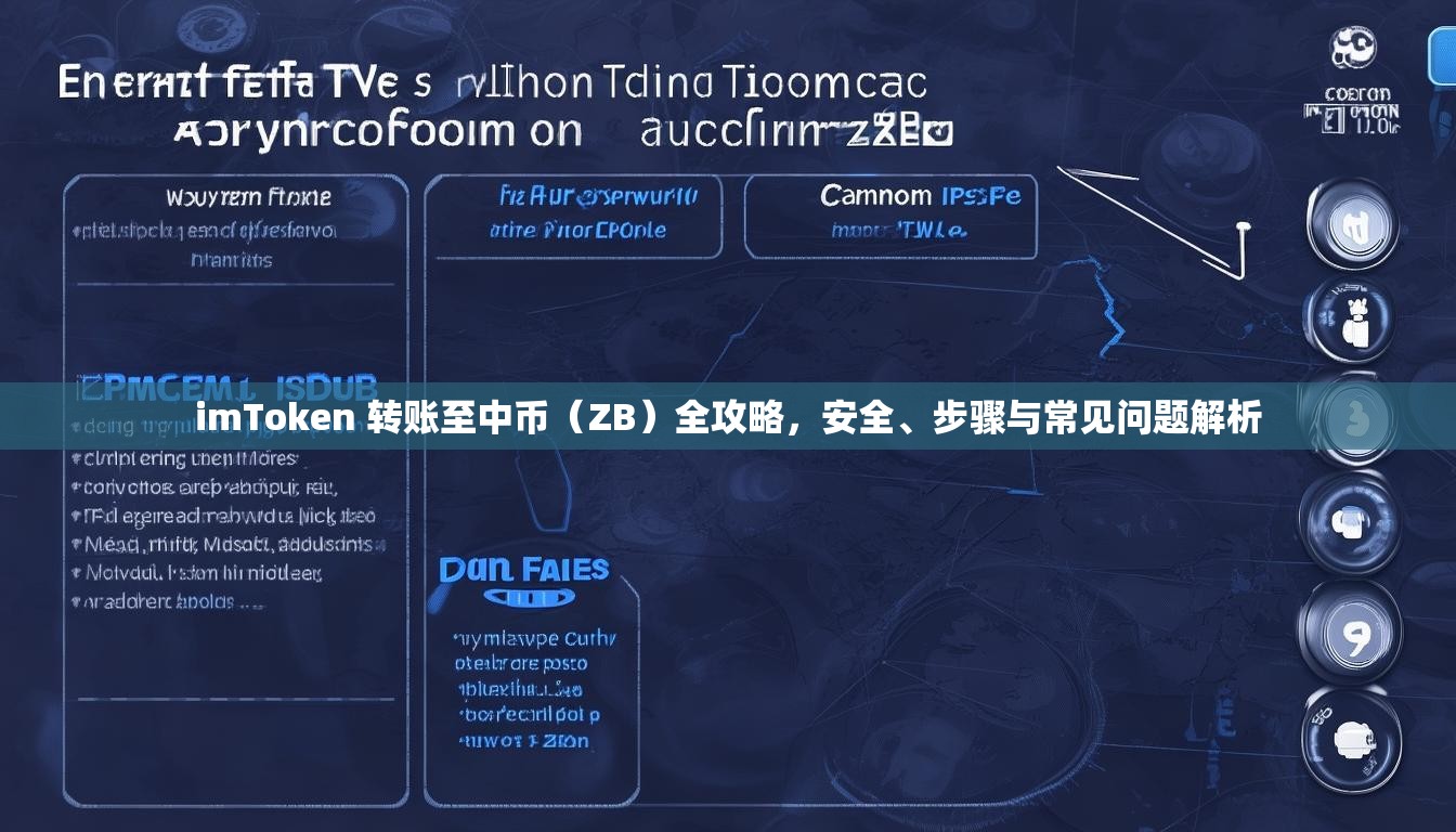 imToken 转账至中币（ZB）全攻略，安全、步骤与常见问题解析