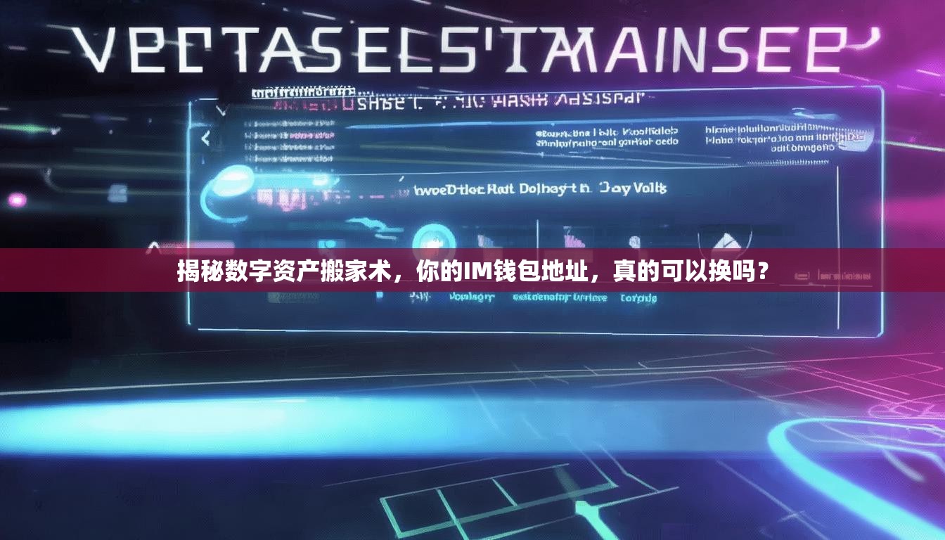 揭秘数字资产搬家术，你的IM钱包地址，真的可以换吗？
