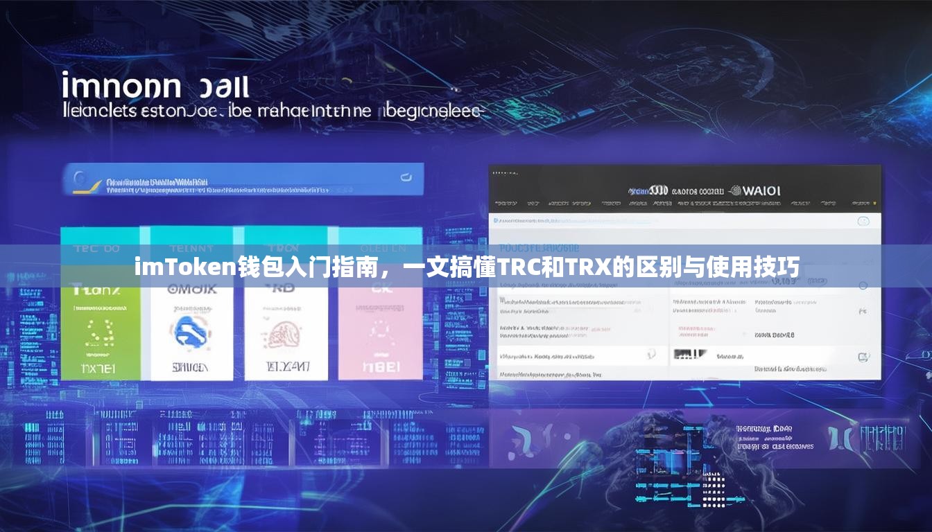 imToken钱包入门指南，一文搞懂TRC和TRX的区别与使用技巧