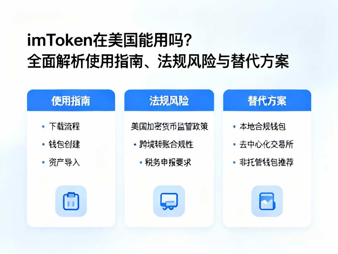 imToken在美国能用吗？全面解析使用指南、法规风险与替代方案