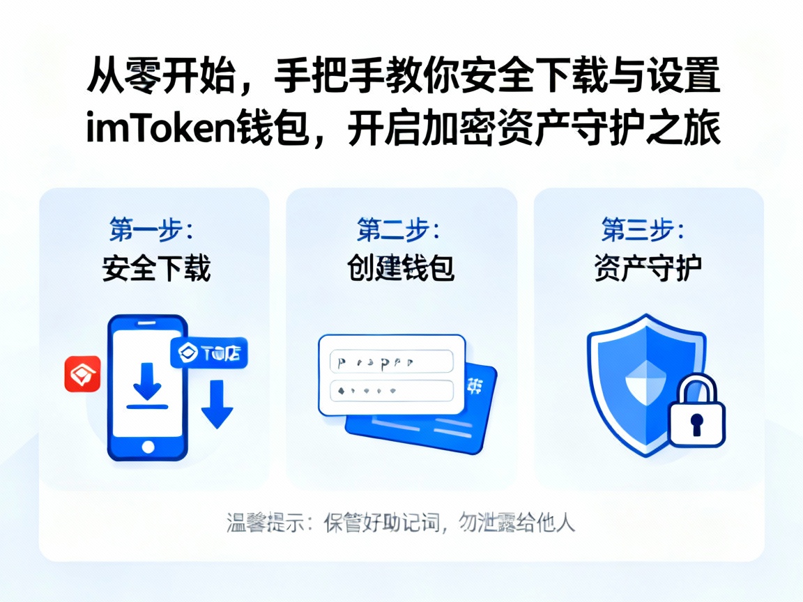 从零开始，手把手教你安全下载与设置imToken钱包，开启加密资产守护之旅