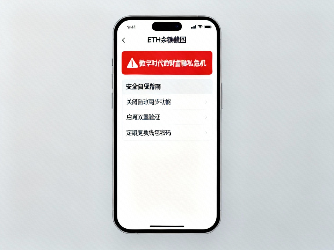 当你的ETH余额截图流出，数字时代的财富隐私危机与安全自保指南