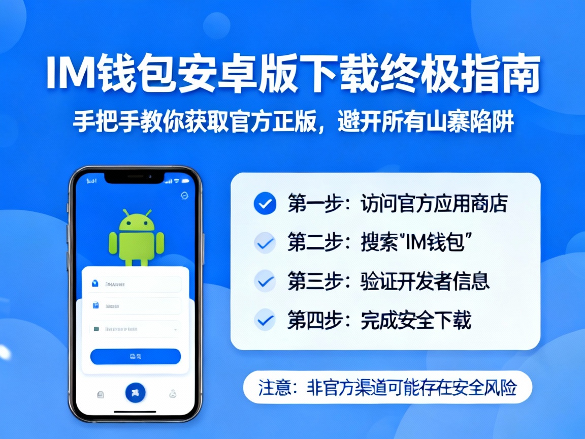 IM钱包安卓版下载终极指南，手把手教你获取官方正版，避开所有山寨陷阱