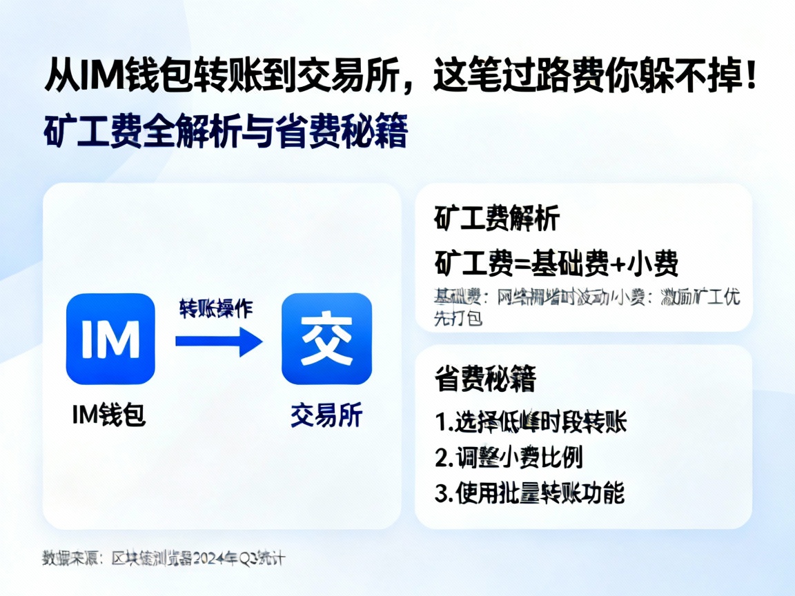 从IM钱包转账到交易所，这笔过路费你躲不掉！矿工费全解析与省费秘籍