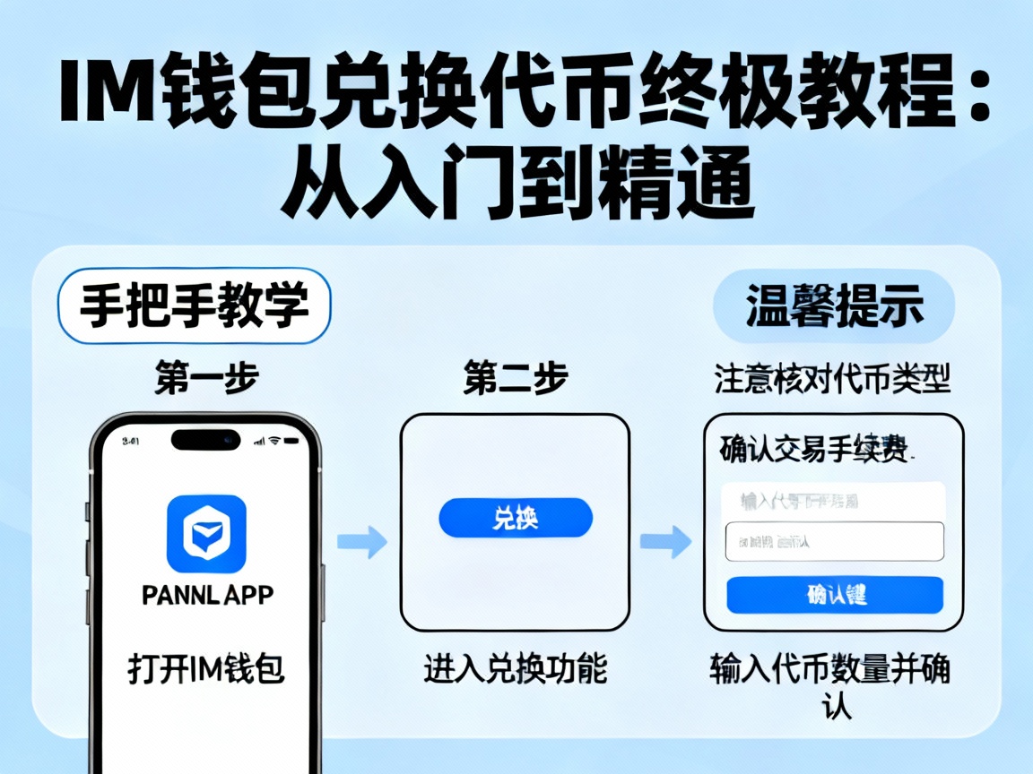 手把手教学，IM钱包兑换代币终极教程，从入门到精通