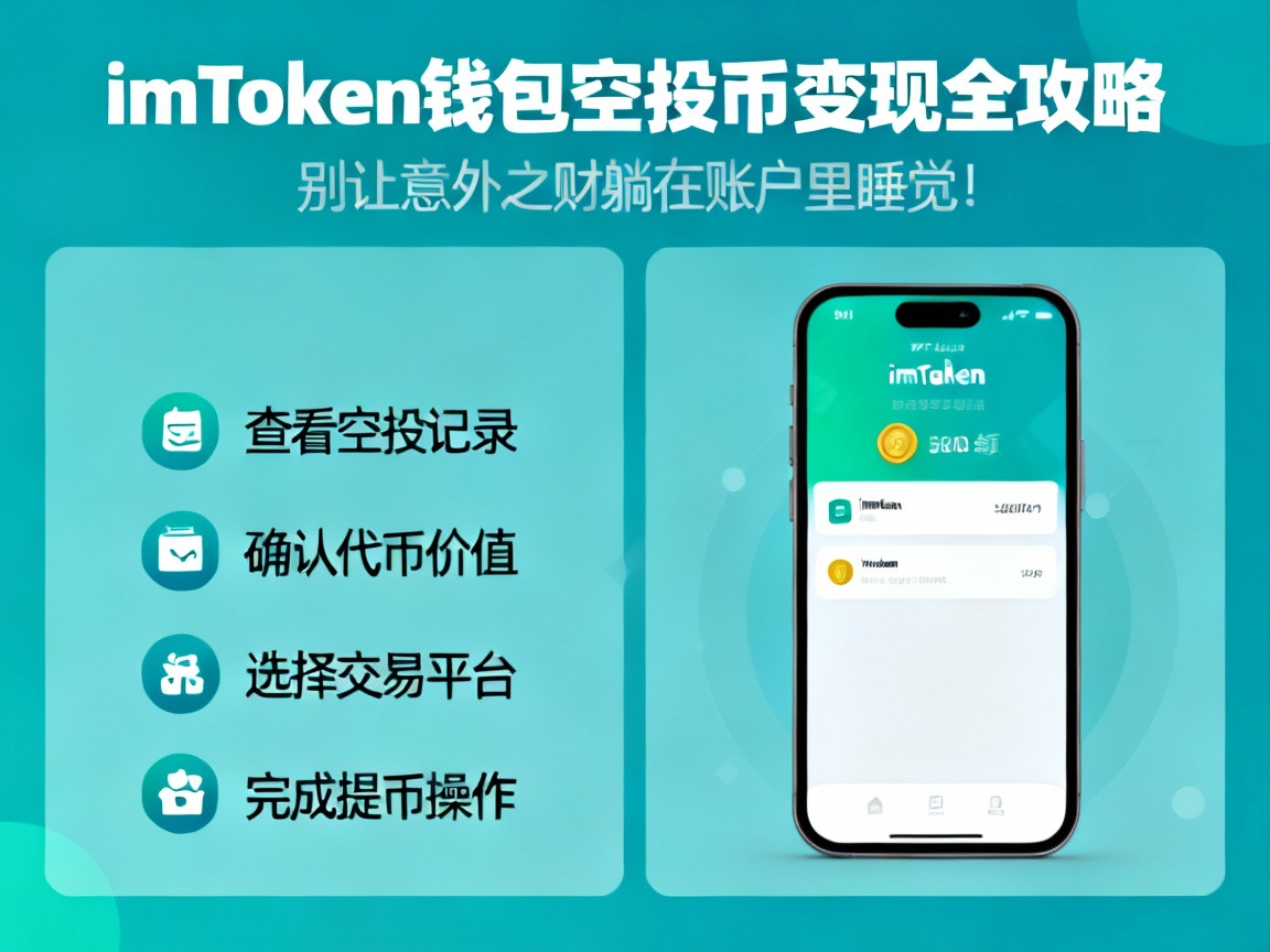imToken钱包空投币变现全攻略，别让意外之财躺在账户里睡觉！