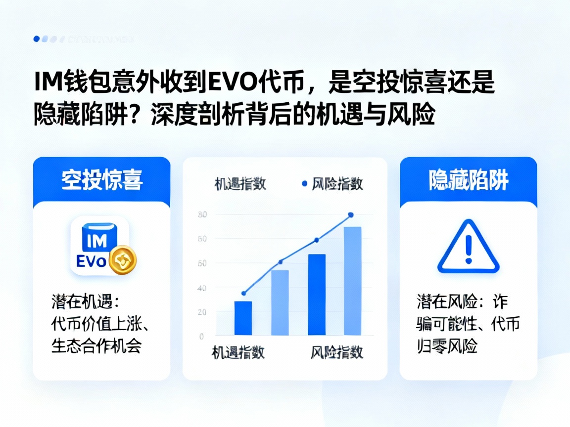 IM钱包意外收到EVO代币，是空投惊喜还是隐藏陷阱？深度剖析背后的机遇与风险