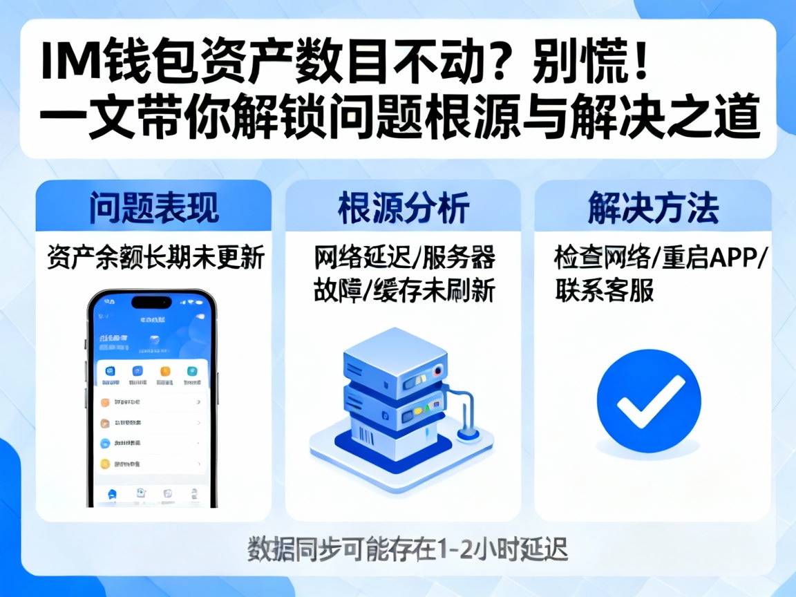 IM钱包资产数目不动？别慌！一文带你解锁问题根源与解决之道