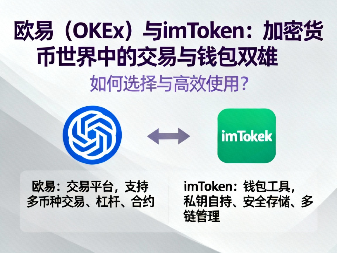 欧易（OKEx）与imToken，加密货币世界中的交易与钱包双雄，如何选择与高效使用？