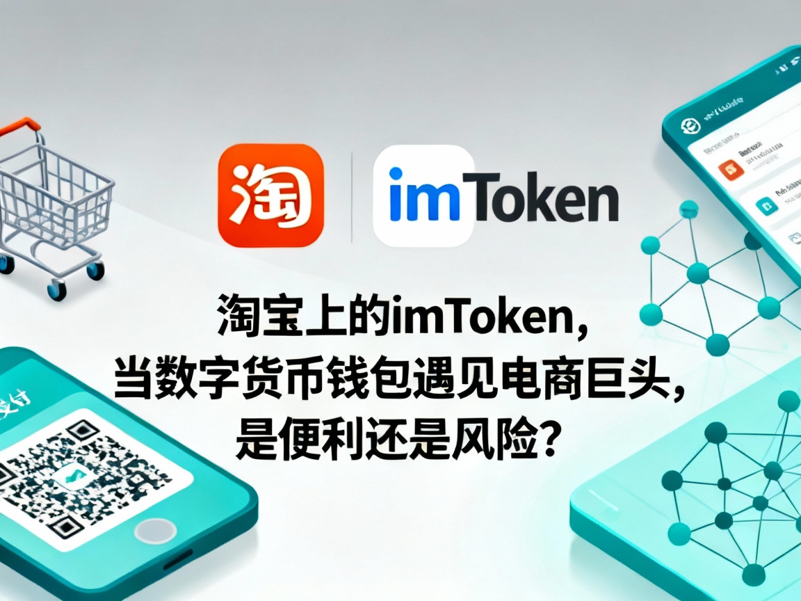 淘宝上的imToken，当数字货币钱包遇见电商巨头，是便利还是风险？
